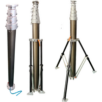 2m 4m 6m 8m 10m Pneumatic Telescopic Mast for Sale for Mounting Camera Antenna