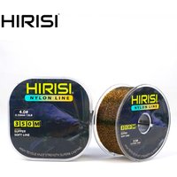 Hirisi 350M Monofilament Fishing Line 12-20LB Japan Nylon Invisible Carp Line