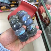 Natural Labradorite Stone Bracelet Natural Stone Bracelet DIY Jewelry for Woman for Gift Wholesale Charms Women Bracelet