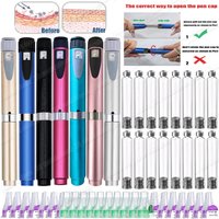 Medical Aesthetics Tattoo Pen Magic Pen Disposable 3ml Empty Cassette Bottle for Lilly Insulin Cartridges Injection Pen