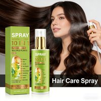 Natural Hair Care Spray Volumizing Smooth Shiny Moisturizing Anti-Frizz Hair Spray for Damaged Hair Easy Styling Conditioner