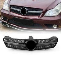 Front Grille Upper Bumper Hood Mesh AMG Style For Mercedes Benz CLS Class W219 CLS350 CLS500 CLS550 CLS55 SLS600 2005-2008