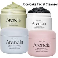 Rice Cake Facial Cleanser Mud Foam Face Wash Deep Pore Cleansing Exfoliating Oil Control Refreshing Non-greasy Mild 2026