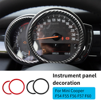 Car Tachometer Decoration Ring For Mini Cooper S F56 F55 F54 F60 Clubman Countryman Dashboard Panel Frame Cover Trim Accessories