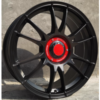 Black Ultraleggera 18 Inch 5x100 5x114.3 Alloy Car Rims Racing Wheels For Toyota Honda Mazda Subaru Volkswagen Polo Golf