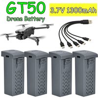 Oryginalna bateria do drona GT50 PRO 3.7V 1300mAh, bateria zamienna do drona GT50 RC Quadcopter, części zamienne do GT50.
