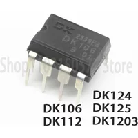 10piece DK106 DK112 DK124 DK125 DK1203 Inline DIP8 Switching Power Supply Chip IC