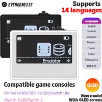 Smart NFC Emulator for Amiibo iNFC OLED HD Smart Emulator Accessory for Switch/Switch2 Simple Pixel Style System IC/NTAG