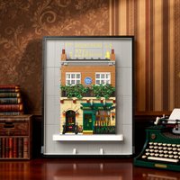 1755pcs Sherlock Holmes Memorial Hall Building Blocks Desktop Decor Street View 221B Baker Street Bricks Toys for Adults Gifts