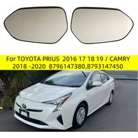 Car heated wide angle wing mirror glass for TOYOTA PRIUS 2016 17 18 19 / CAMRY 2018 -2020 8796147380,8793147450
