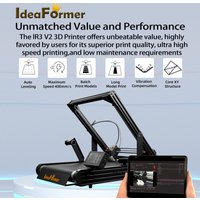 2026 IdeaFormer IR3 V2 3D Printers 400mm/s Max.Auto Leveling Infinite Z-axis Printing Upgrade Klipper Firmware FDM 3D Printers