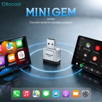 OTTOCAST Express MINI Gem Adapter 3.0 Wireless CarPlay Android Auto Dongle WiFi Bluetooth Car Accessories for Ford Toyota VW Kia