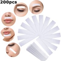 200pcs Depilatory Wax Strips Painless Fast Facial Body Hairs Removal Bikini Legs Arm Hair Removal Patch Nonwoven Epilator