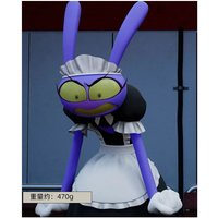 The Amazing Digital Circus Jax Maid Cosplay Costume Clown Halloween Comic Con Stage Performance Outfit 2026 new