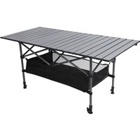 Outdoor Compact Folding Table Carbon Steel Multifunctional Portable Camping Table Portable Outdoor Table Outdoor Folding Table