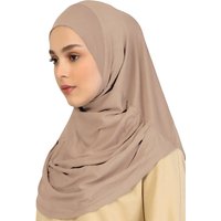 2/Pcs Crystal Hemp Wrinkle Hijab Instant Hijab Muslim Innerscarf For Woman Under Cap Hat Lady Solid Soft Headscarf Modal Jersey