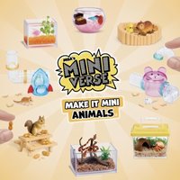 New Genuine Miniverse Animal 2nd Generation Blind Ball Miniature Diy Mini Pet House Pet Ball Animal Series Mystery Box Gifts Toy