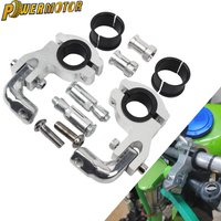 22mm 28mm Motorcycle Handlebar Hand Guard Clamps Mount Kit Aluminum Bracket For ATV Quad Motorcoss Dirt Bike Handguard Parts