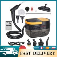 2500W Hochdruck-Dampfreiniger Handgehaltener Hochtemperatur-Dampfreiniger mit 1600ML Wassertank Tragbare Dampfreinigungsmaschine für Zuhause, Bad, Küc
