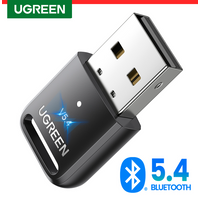 UGREEN USB Bluetooth 5.3 5.4 Dongle Adapter for PC Speaker Wireless Mouse Keyboard Music Audio Receiver Transmitter Bluetooth