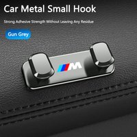 Zinc Alloy Car Storage Hooks Interior Accessories For BMW 1 3 5 7 Series M Performance X1 X3 X4 X5 F10 F15 F20 F30 M3 M4 E34 E46