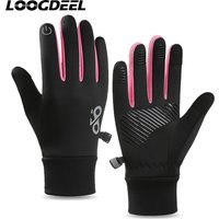 AliExpress loogdeel LOOGDEEL 1 Pair Kids Winter Gloves Anti-Slip Gloves for Kids Boys Girls Cycling Running Sports Outdoor Soft Warm Touchscreen
