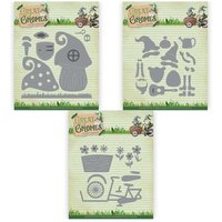 AliExpress Mmao Craft metal cutting dies cut die mold Mushroom House Gnome bike Scrapbook paper craft knife mold blade punch stencils dies