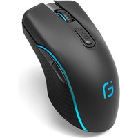 Rechargeable Computer Mouse Dual Mode Bluetooth+2.4Ghz Wireless USB Mouse 2400DPI Optical Gaming Mouse Gamer Mice for PC Laptop