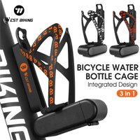 WEST BIKING 3 In 1 Bike Bottle Cage Multifunctional Bicycle Water Bottle Holder Tire Lever Storage Box MTB Road Bike Accessorie