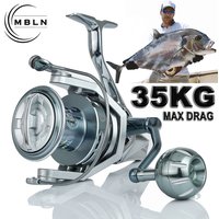 MBLN Brand,35kg/77lb Max Drag,90% Full Metal,Large Sea Spinning Fishing Reel,Durable Saltwater Surfcasting ,Corrosion Resistant