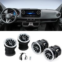 LED Ambient Light For Mercedes-Benz Sprinter Front Air Condition Vent Outlet Ambient Light Turbo Interior Trim Car Accessories