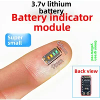 Mini Battery Capacity Indicator LED Module for 1S/2S Li-ion Batteries (3.7V-4.2V) - Accurate Power Display