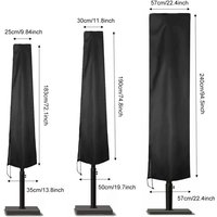 6-Size Umbrella Cover Waterproof Oxford Fabric Cantilever Parasol Cover Outdoor Garden Patio Weatherproof Umbrella Cover