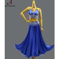 Belly Dance Skirt Practice Clothes Dancers Vitality Evening Costume Carnival Womens Dress Stage Performance Girls Dancewear Suit