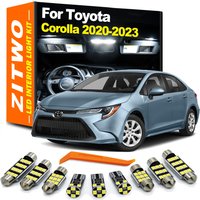 ZITWO 11Pcs Canbus Error Free For Toyota Corolla 2019 2020 2021 2022 2023 LED Bulbs Interior Map Dome Reading Plate Light Kit