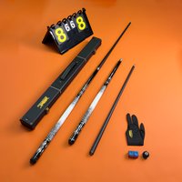 Upgrade Carbon Fiber Pool Cue Stick Leather Wrap Professional Carbon Technology,High Quality Carbon Pool Cue Stick, 13mm Billiar