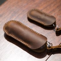 Genuine Leather Scabbard Knife Case, Hand-stitched Cover for Classic SD, Hiker Forester Army, 58mm, 85mm, 91mm, 111mm