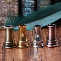 Vintage Quill Dip Pen Holder Metal Fountain Pens Stand Office School