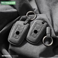 Made of Alcantara Car Key Case Cover For BMW M2 F87 F80 M3 M4 F82 F83 M5 F10 F06 M6 F12 F07 F20 F30 F31 F22 F36 F11 F01 M Sport