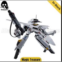 【MT】In Stock Original Threezero ROBO-DOU 3Z0305 Robotech VF-1S Valkyrie (Roy Focker Special) Movable Mecha Model Toy Collection