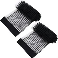 Table Tennis Net High Quality Polyester Cotton Table Tennis Table Net Ping Pong Table Replacement Net Table Tennis Accessories