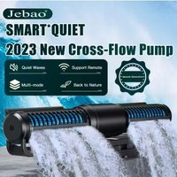 Jebao Jecod DC24V Cross-flow Pump ECP WIFI Fish Tank Aquarium Water Pump External LCD Controller Remote Reef Tank Power Saving