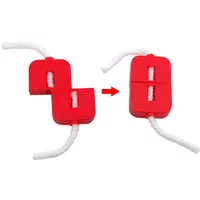 1Pc Small Zig Zag Rope (color random) Magic Tricks Restore Broken Rope Reverted Magia Kid Easy Magic Close Up Illusions Gimmicks