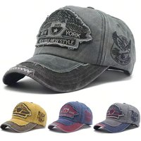 Unisex NEW YORK Embroidery Baseball Caps Spring Autumn Outdoor Adjustable Casual Hats Sunscreen Hat Sports Cap