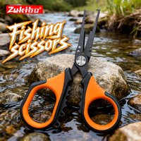 ZUKIBO Saltwater Fishing Plier Scissors New Multifunctional Fishing Pliers Tools Anti-Slip Ergonomic Handle Corrosion Resistant