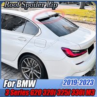 Rear Spoiler Mid Trunk Lip Tail Roof Middle Tailgate Wing Splitter Body Kit For BMW 3 Series G20 G80 M3 320i 325i 330i 2019-2024