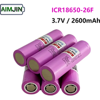 3.7v 2600mAh 25A New 18650 lithium battery high power power tool battery 18650 rechargeable battery, Safety explosion-proof