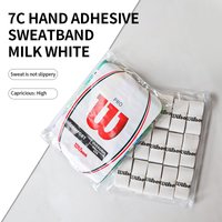 15pc wilson Tennis Racket Overgrip Badminton Racket Sweatband Adhesive PU Smooth Fishing Rod Handle Wrapped Grip Tennis Overgrip