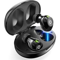 Rechargeable, non-prescription hearing aids; wireless design; discreet and comfortable; one-button operation.