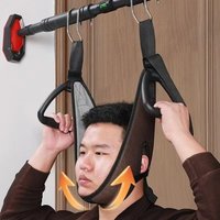 Horizontal Neck Stretcher Adjustable Hanging Neck Suspension Household Cervical Traction Belt Strap Ergonomic Head Harness